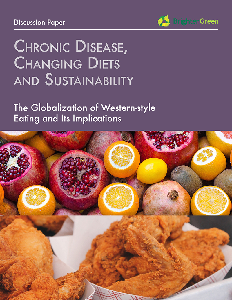 Chronic Disease, Changing Diets and Sustainability Brighter Green