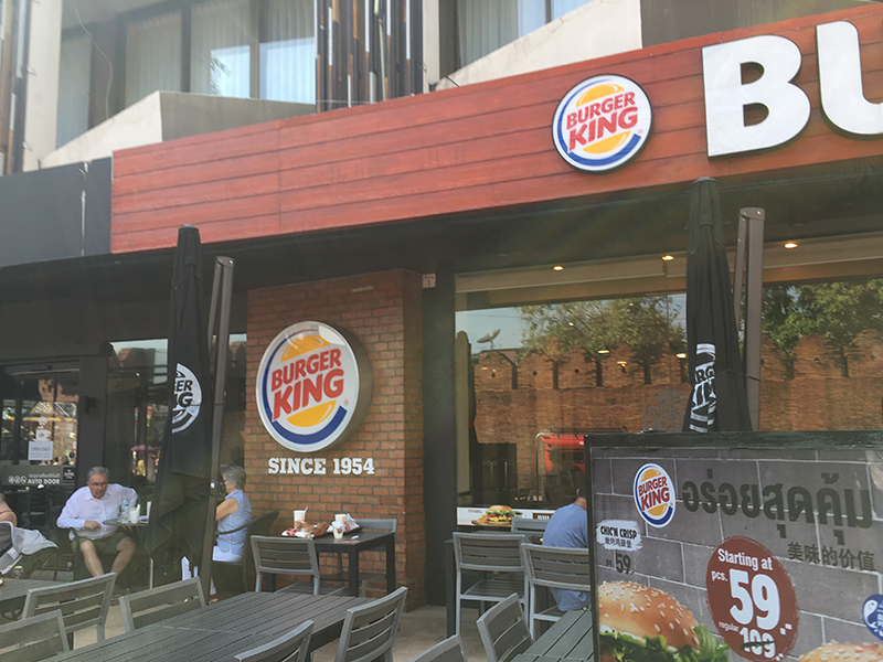 Burger King in Chiang Mai 2